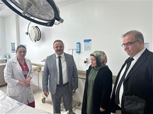 Rektör Arıbaş, TİKA Moldova-Aziz Sancar  Tanı ve Tedavi Hastanesi’ni ziyaret etti