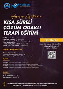 Sürekli Eğitim Uygulama ve Araştırma Merkezi Kursları